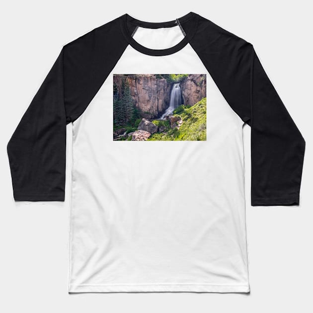 South Clear Creek Falls Baseball T-Shirt by algill